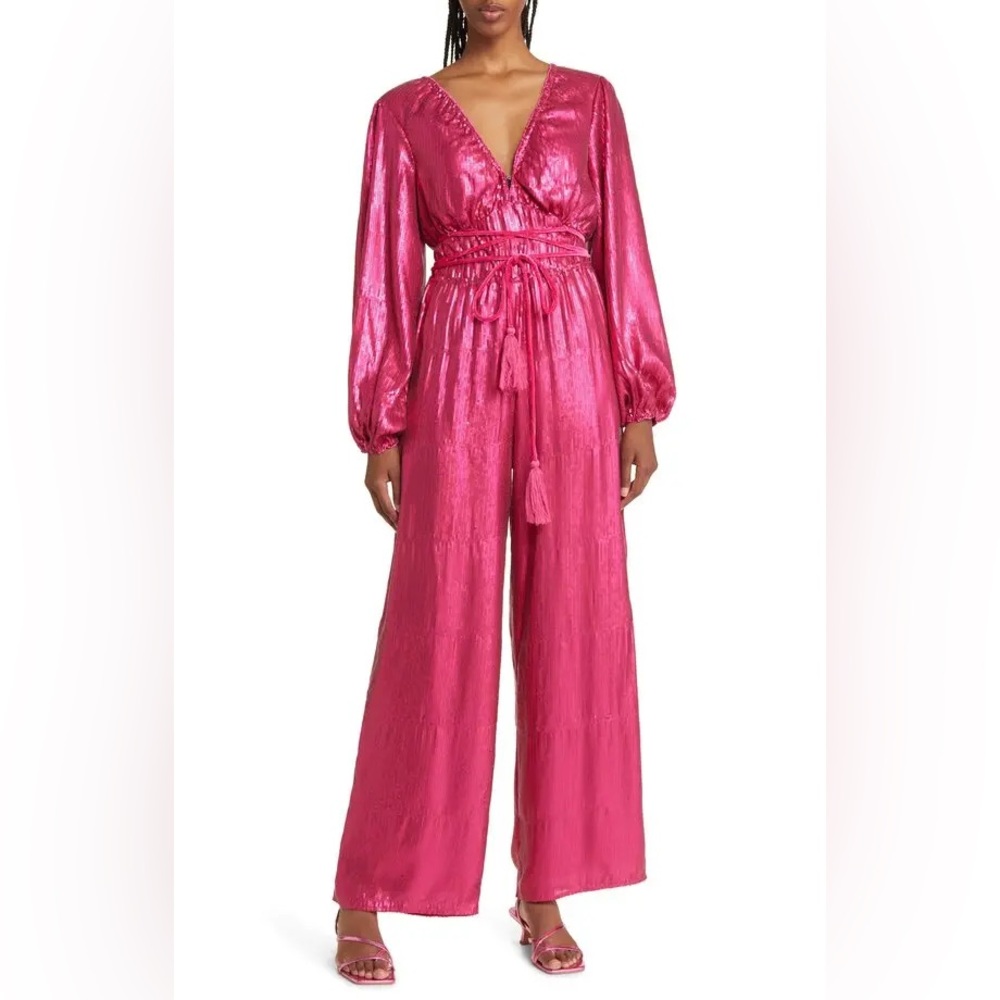 BTFL- LIFE Liza sequin long sleeve Jumpsuit